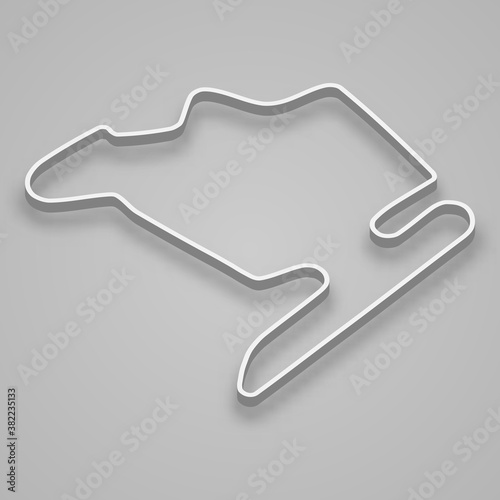 Hungaroring Circuit for motorsport and autosport.