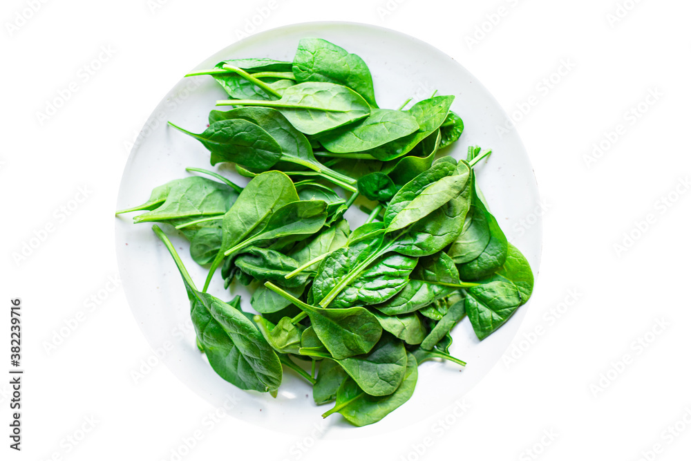 spinach green leaves healthy salad organic ingredients vitamins cook a snack meal on the table tasty serving size portion top view copy space for text food background rustic spinach green leaves healthy salad organic ingredients vitamins cook a snack meal on the table tasty serving size portion top view copy space for text food background rustic