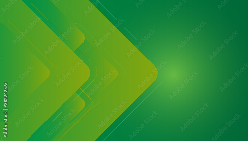 Green abstract background geometry design vector Green abstract background geometry design vector
