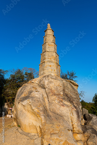 Maoshan Pagoda, Kinmen island, Taiwan photo