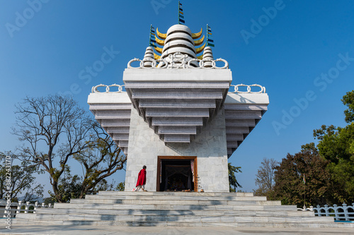 Ibuthou Pakhangba Temple, Kangla Palace, Imphal, Manipur, India photo