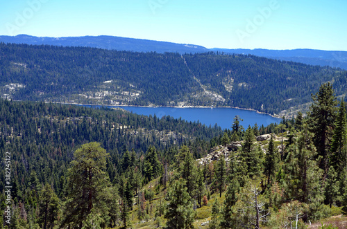 California - Caples Lake on Highway 89 Carson Pass