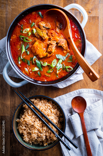 Kimchi Jiggae Stew photo