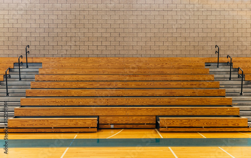 High School Gymnasium photo