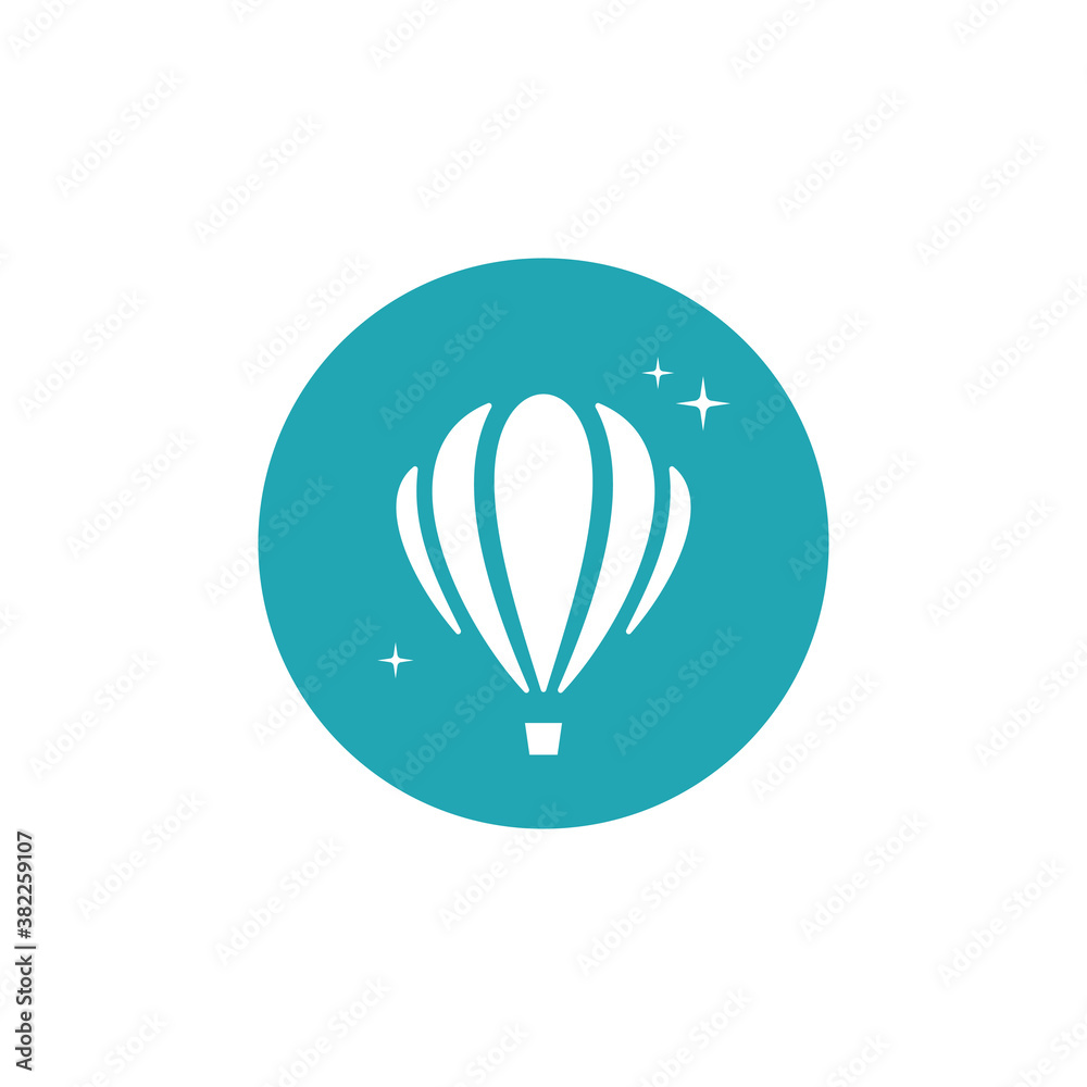 air balloon logo design vector air balloon logo design vector