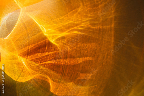 Lines of bright yellow light