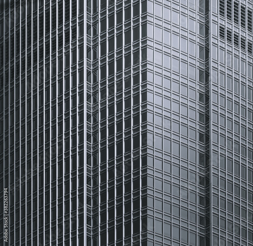 Modern Hong Kong Architecture, image Black and white style