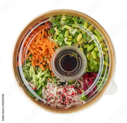 healthy poke bowl photo