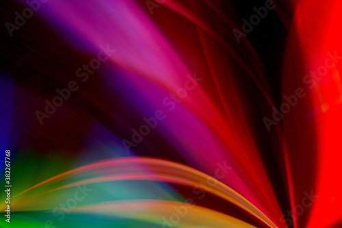 Abstract multicolored fractal neon background