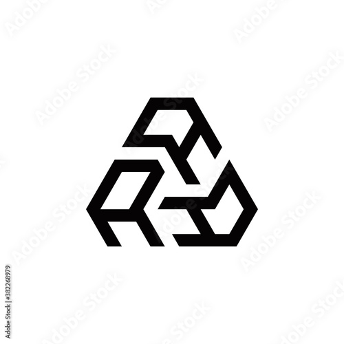 a initial logo design vector symbol graphic idea creative