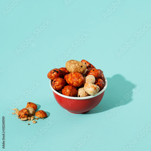 asian snack mix photo