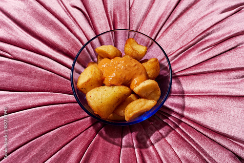 spicy patatas bravas photo