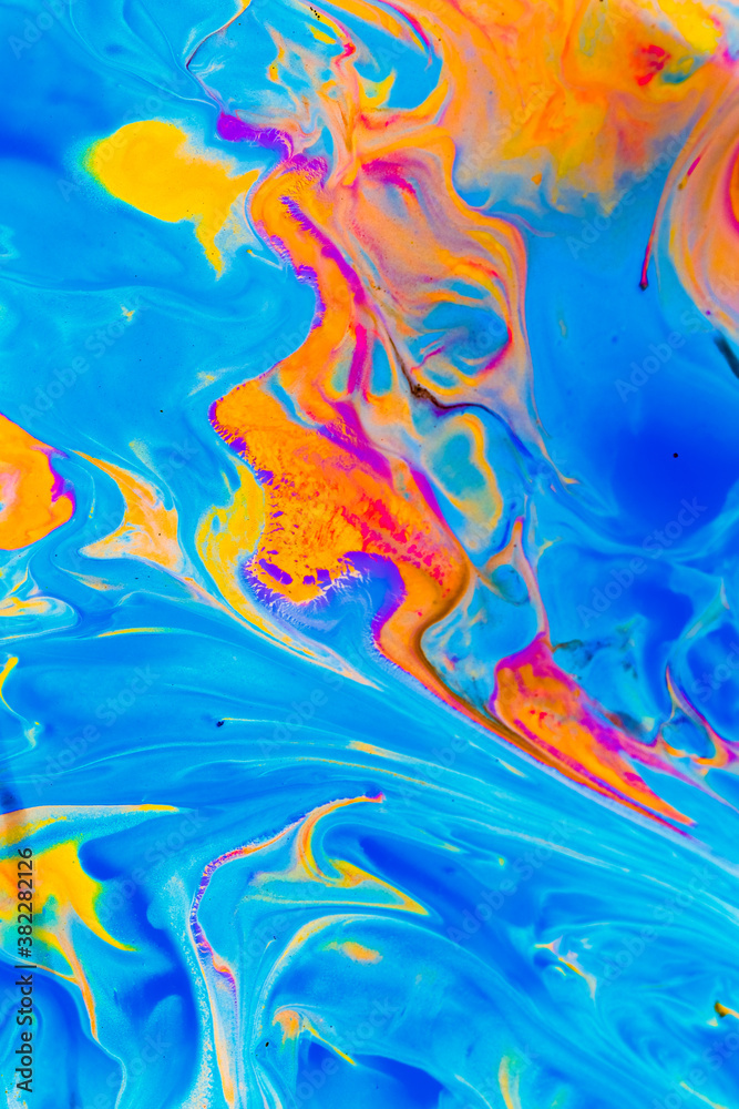 Abstract acrylic and watercolor painting Abstract acrylic and watercolor painting