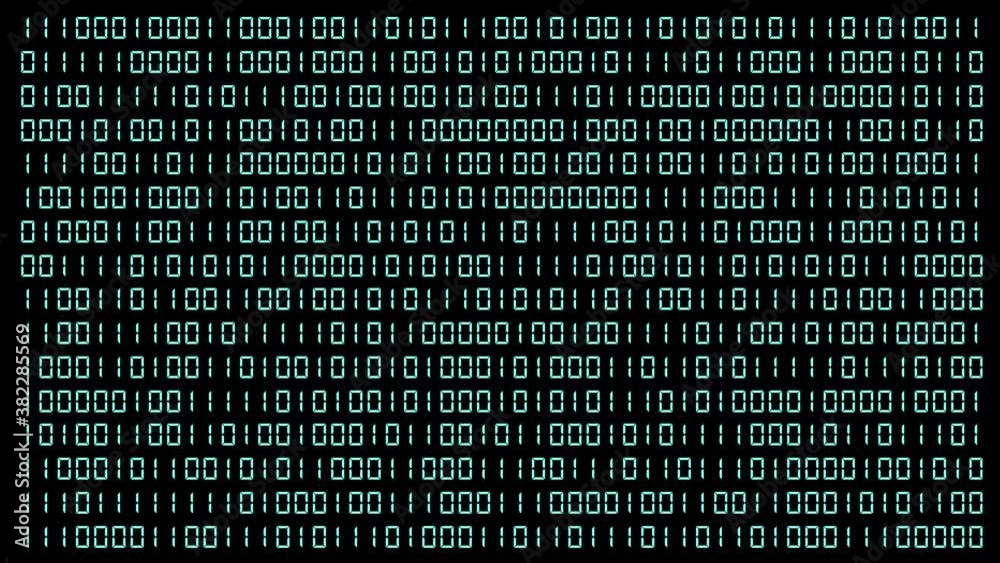 Technical environment programming, binary code in the future. Modern technology hex code concept. Digital abstract background.