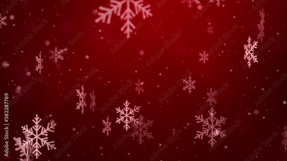 Snowing Abstract red sharp blurred particles swarming blue Loop background. Shiny Gleaming glitter star sparkling floating Light bokeh particle gradient. Winter, Merry Christmas, New Year, Holiday. Snowing Abstract red sharp blurred particles swarming blue Loop background. Shiny Gleaming glitter star sparkling floating Light bokeh particle gradient. Winter, Merry Christmas, New Year, Holiday.