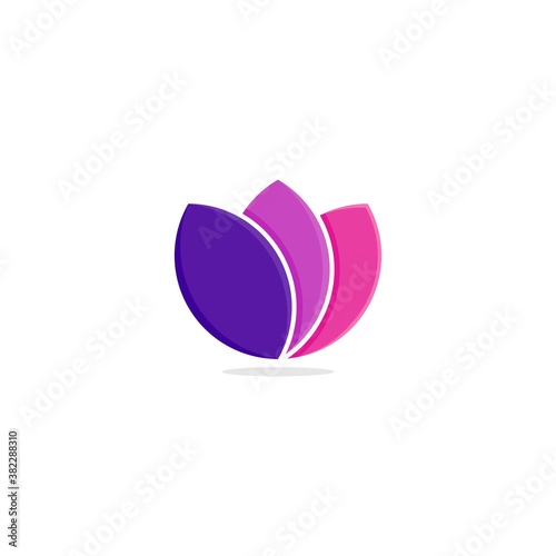 

this is a lotus flower logo