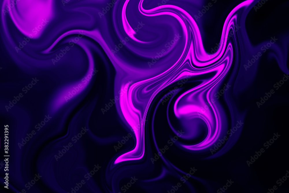 Obraz premium Abstract background of colorful liquid liner. Abstract texture of liquid acrylic.