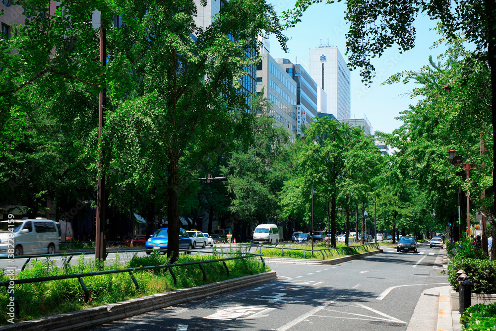 Naklejka premium 難波