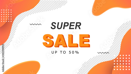 Black Friday sale poster. Commercial discount event banner
