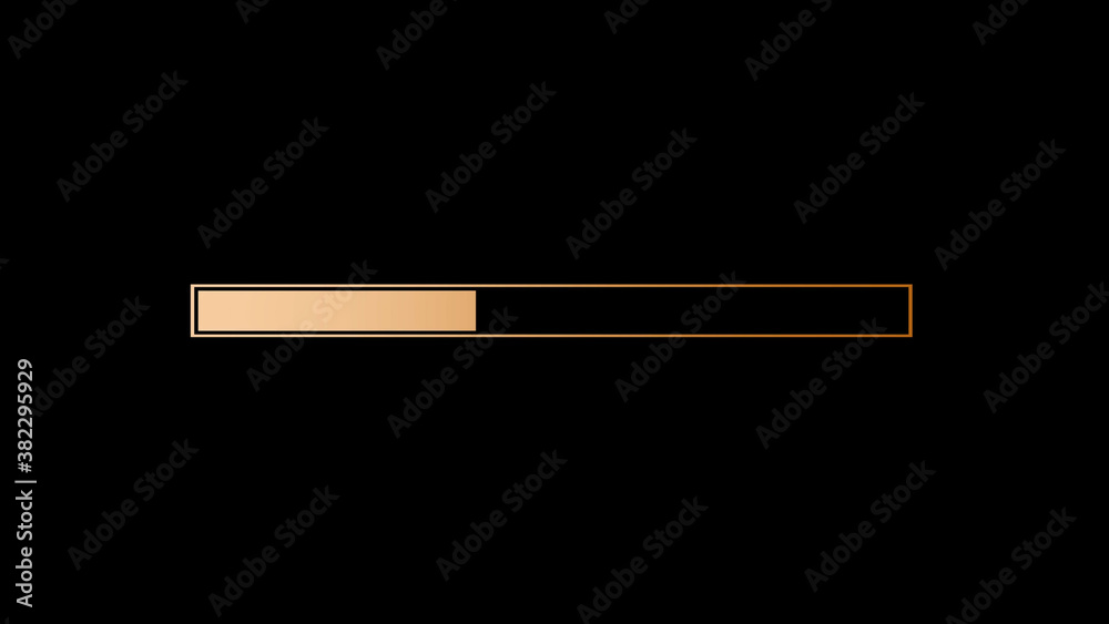 Amazing orange gradient waiting loading bar on black background,loading bar Amazing orange gradient waiting loading bar on black background,loading bar