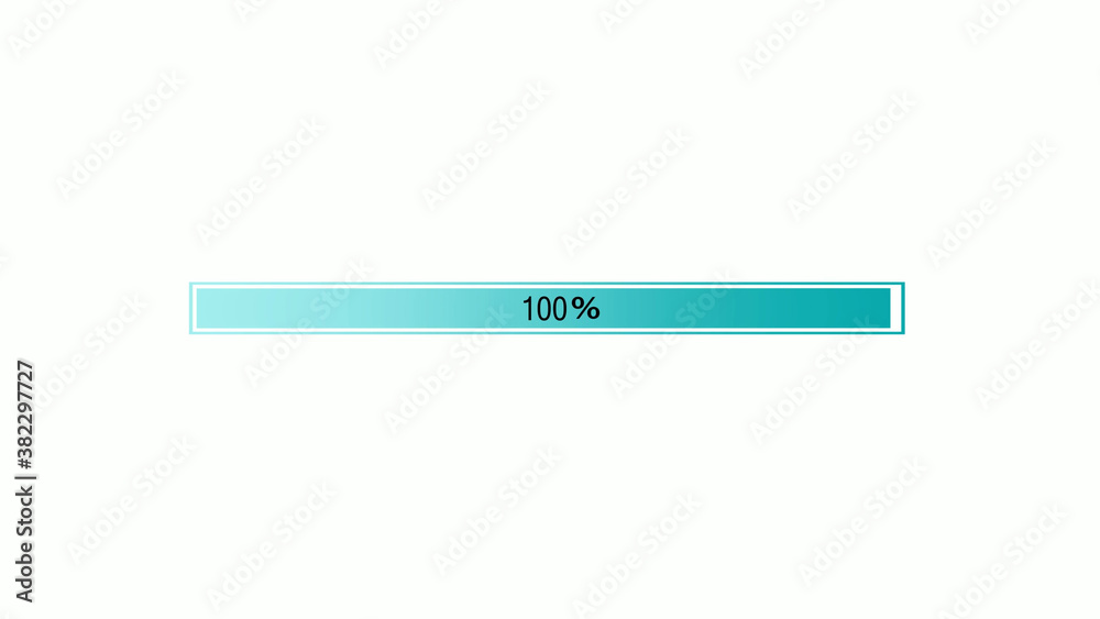 New cyan color waiting loading bar on white background,load New cyan color waiting loading bar on white background,load