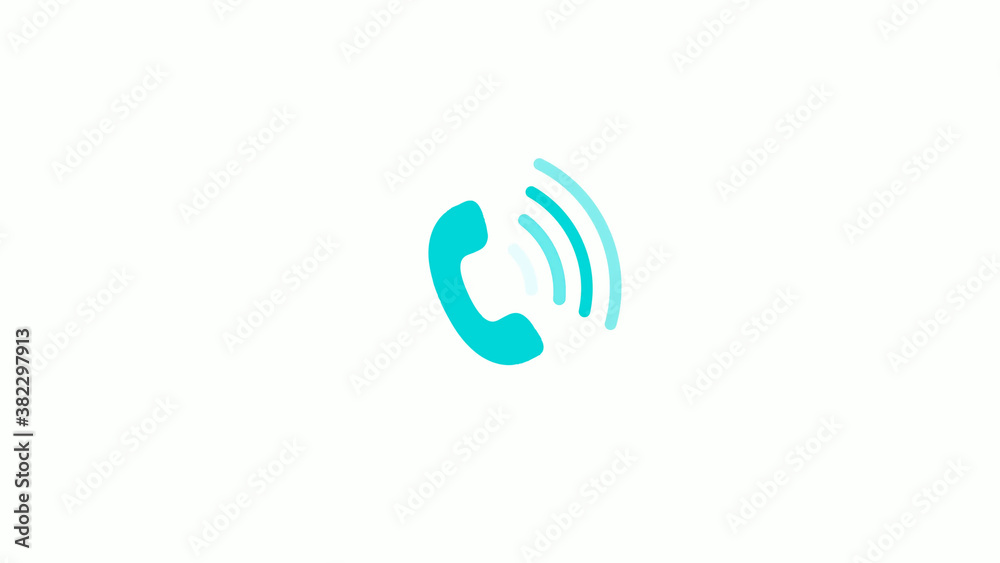 New cyan color phone calling icon on white background,calling icon New cyan color phone calling icon on white background,calling icon