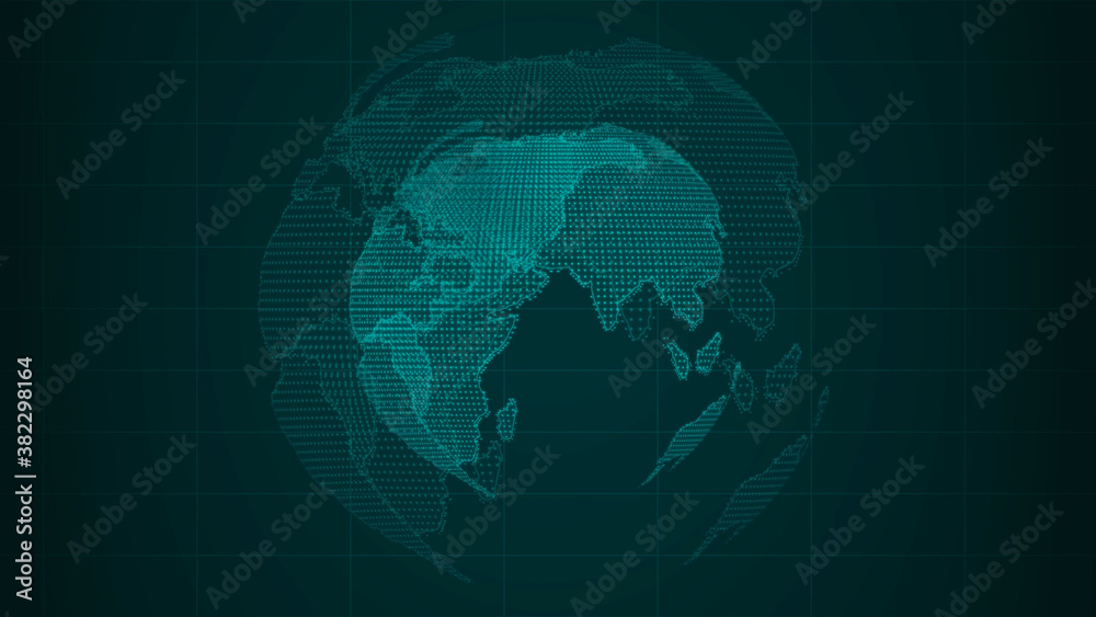 New cyan color technology 3d planet background image,3d earth images New cyan color technology 3d planet background image,3d earth images