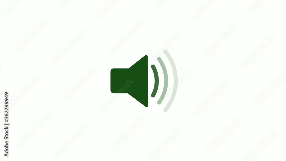 Amazing green dark speaker icon on white background,speaker icon Amazing green dark speaker icon on white background,speaker icon