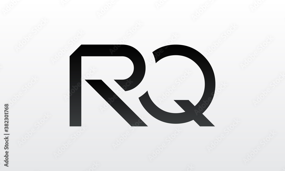 Initial rq letter logo with creative modern business typography vector template. Creative letter rq logo design. Initial rq letter logo with creative modern business typography vector template. Creative letter rq logo design.