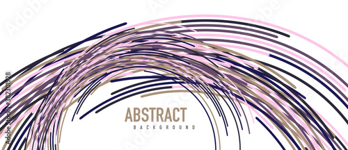 Аbstract moving colorful lines vector backgrounds for cover, placard, poster, banner or flyer