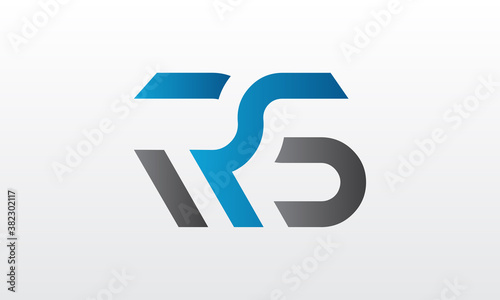 Free Download Initial rs letter logo with creative modern business typography vector template. Creative letter rs logo design. - GFXLoad