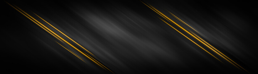 Background black gold luxury abstract light effect