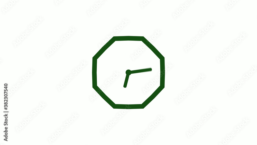 12 hours counting down green dark clock icon without trick,clock icon 12 hours counting down green dark clock icon without trick,clock icon