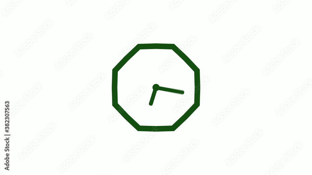 12 hours counting down green dark clock icon without trick,clock icon 12 hours counting down green dark clock icon without trick,clock icon