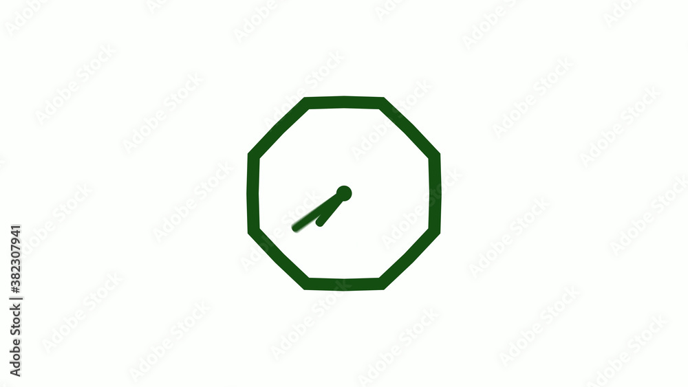 12 hours counting down green dark clock icon without trick,clock icon 12 hours counting down green dark clock icon without trick,clock icon