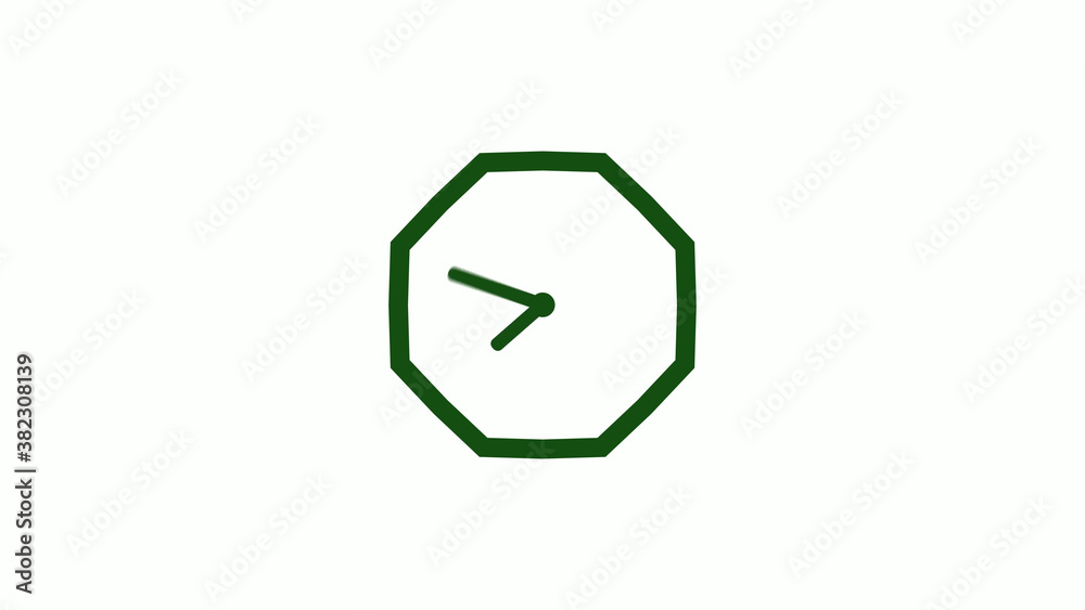 12 hours counting down green dark clock icon without trick,clock icon 12 hours counting down green dark clock icon without trick,clock icon