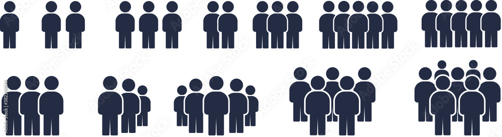 business team icon set, People icons, Group of people, Vector illustration business team icon set, People icons, Group of people, Vector illustration