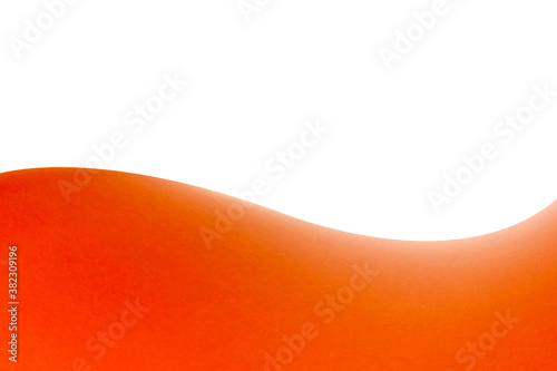 clear curve gradient orange color for background