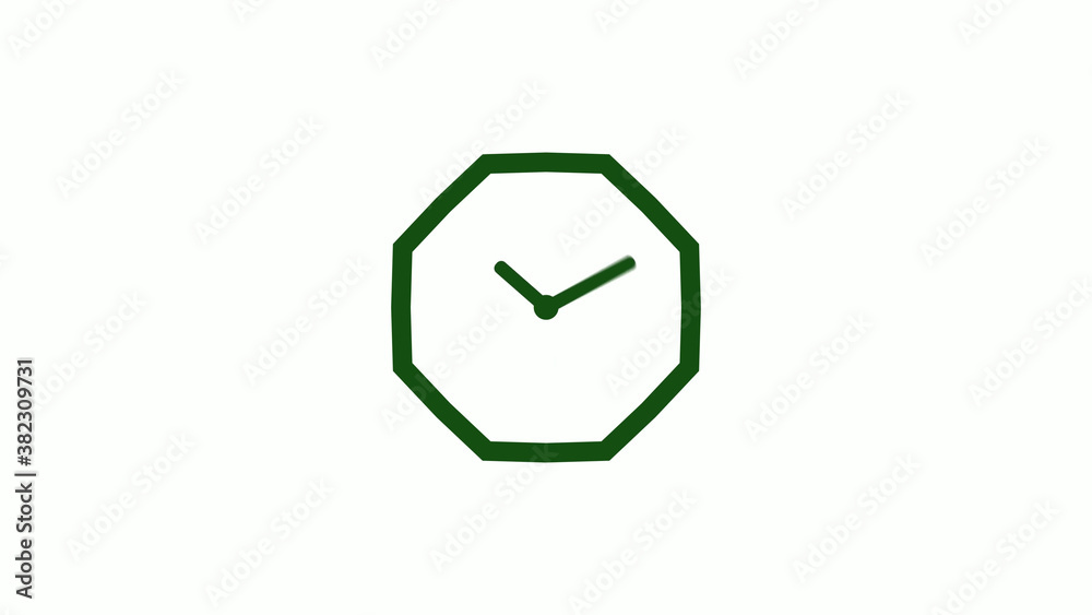 12 hours counting down green dark clock icon without trick,clock icon 12 hours counting down green dark clock icon without trick,clock icon