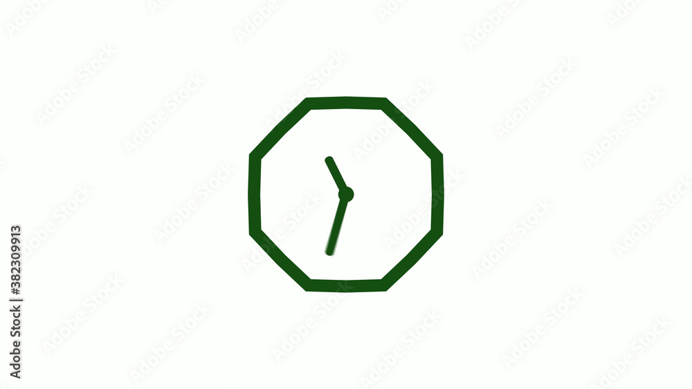 12 hours counting down green dark clock icon without trick,clock icon 12 hours counting down green dark clock icon without trick,clock icon