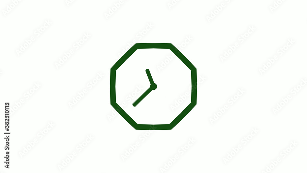 12 hours counting down green dark clock icon without trick,clock icon 12 hours counting down green dark clock icon without trick,clock icon