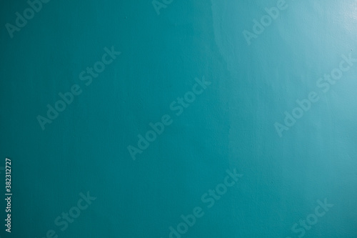 Teal wall