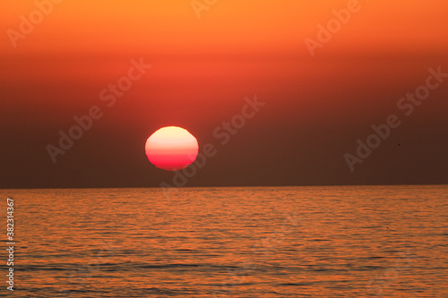 sunset on the sea © Sergio