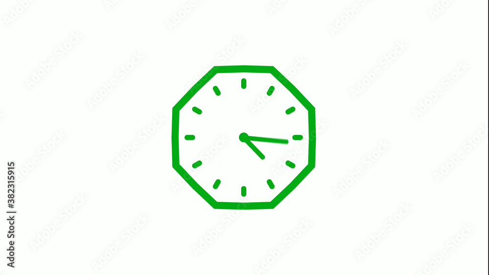 New green color 12 hours counting down clock icon on white background,clock icon New green color 12 hours counting down clock icon on white background,clock icon