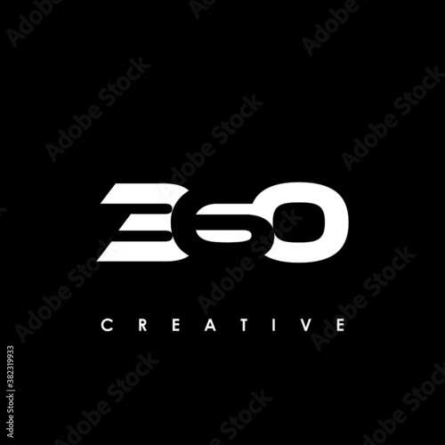 360 Initial Logo Design Vector Illustration