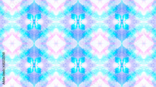 Seamless Boho Water Print. 