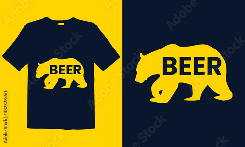 Slika na platnu Beer Lover t-shirt templates