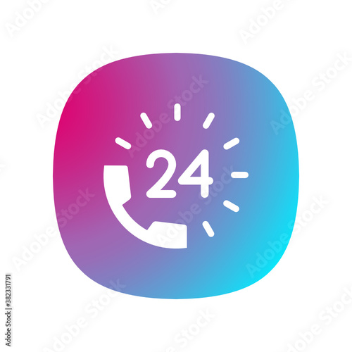 24 Hour helpline - Button