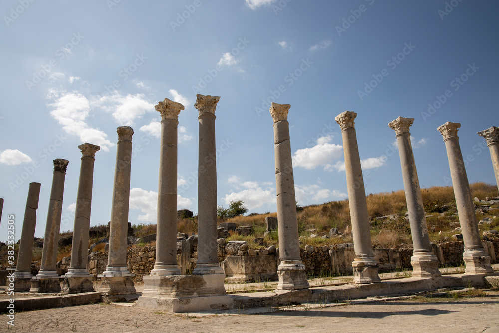 Greek and Roman historical ruins