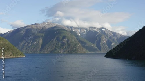 Wallpaper Mural Beautiful Nature Norway natural landscape. Aerial drone footage of fjord  Torontodigital.ca